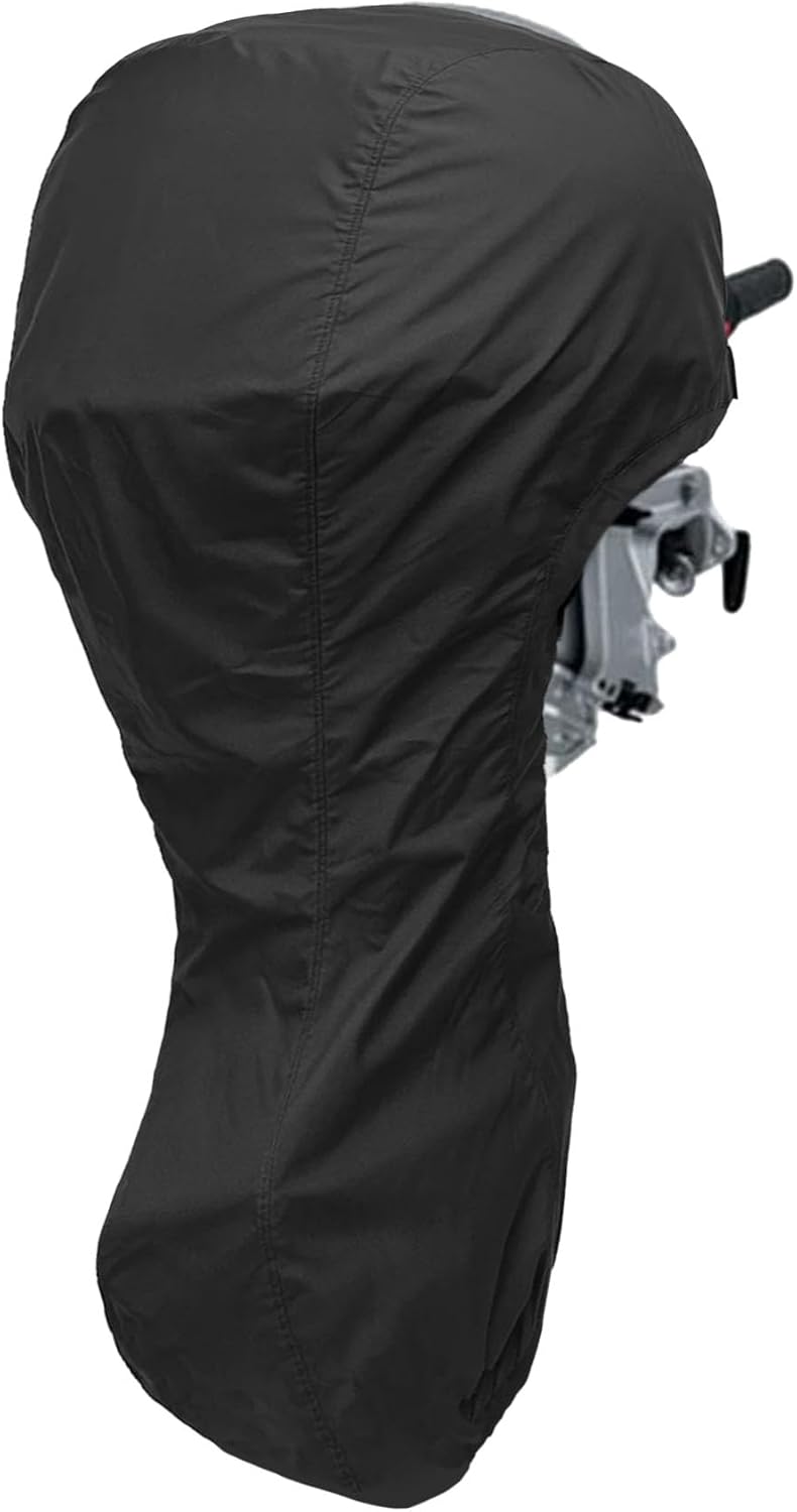 NorthBoat Waterproof Outboard Boat Motor Cover for 60-100HP，78.7 inch C * 66.9 inch H, Heavy Duty, Fade-Resistant, Universal Fit Engine Protection - Image 1